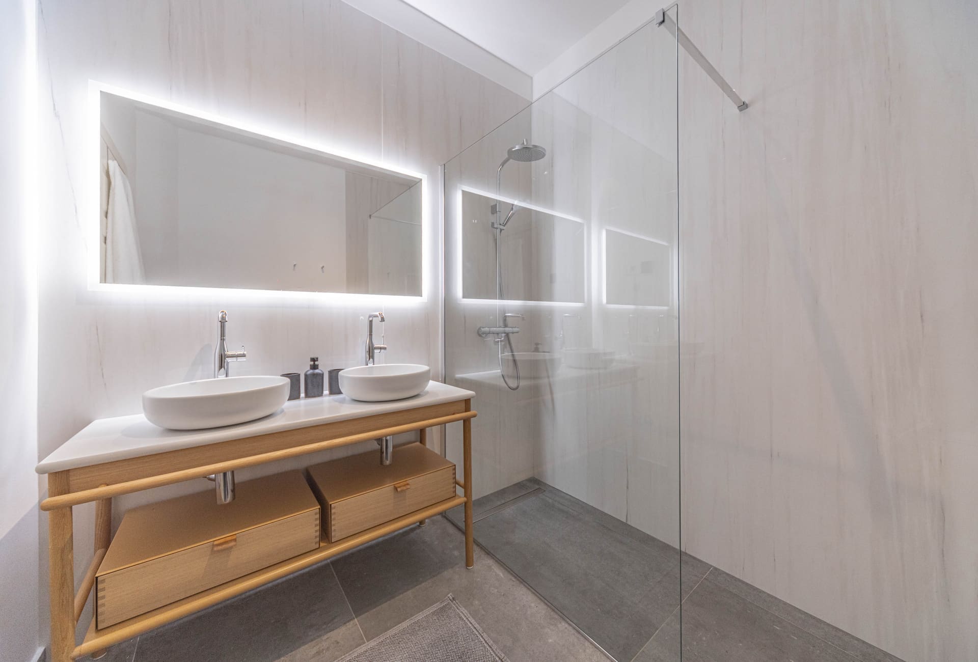 Badezimmer 1 der Villa Šolta