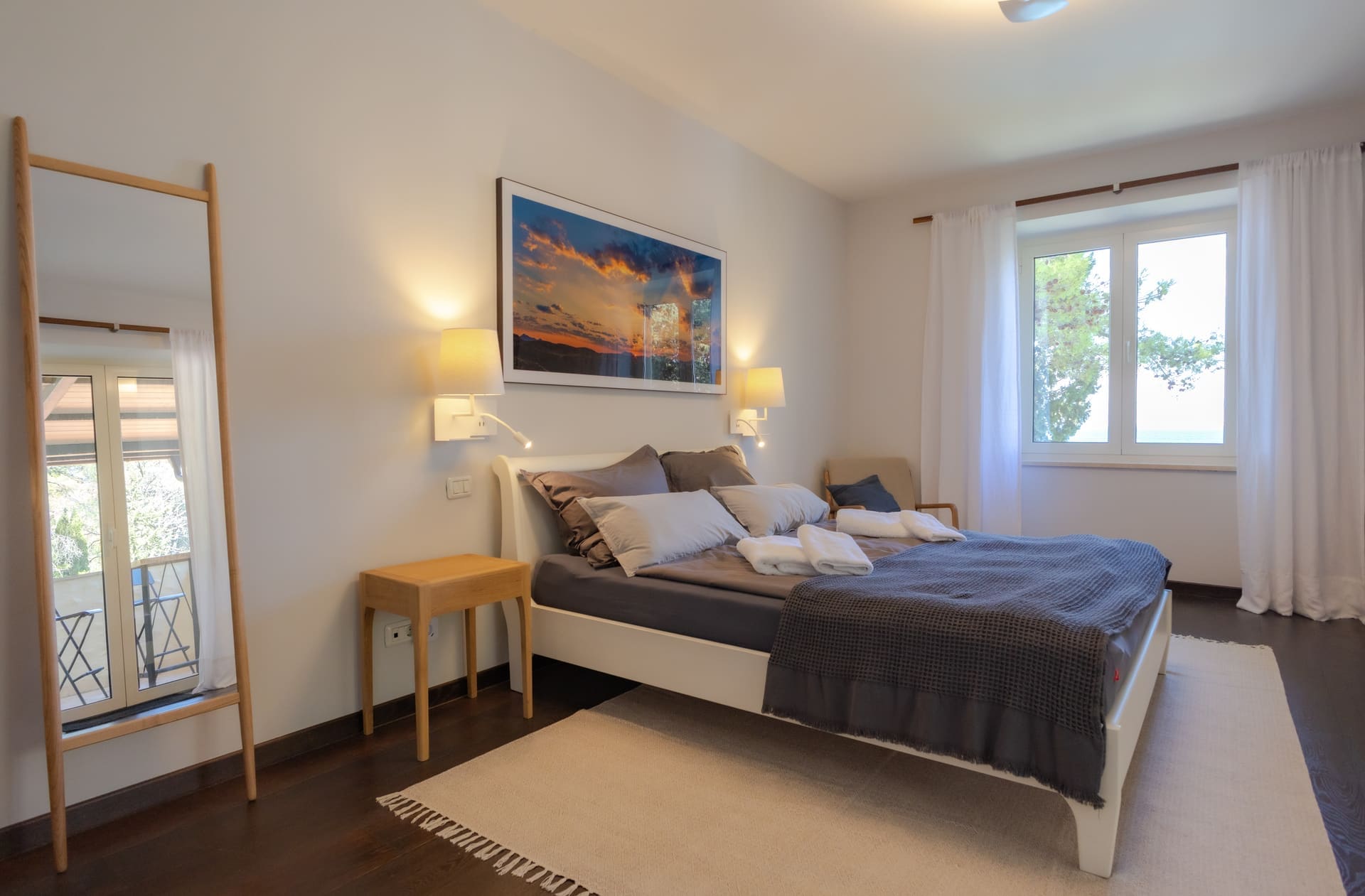 Schlafzimmer 2 der Villa Šolta
