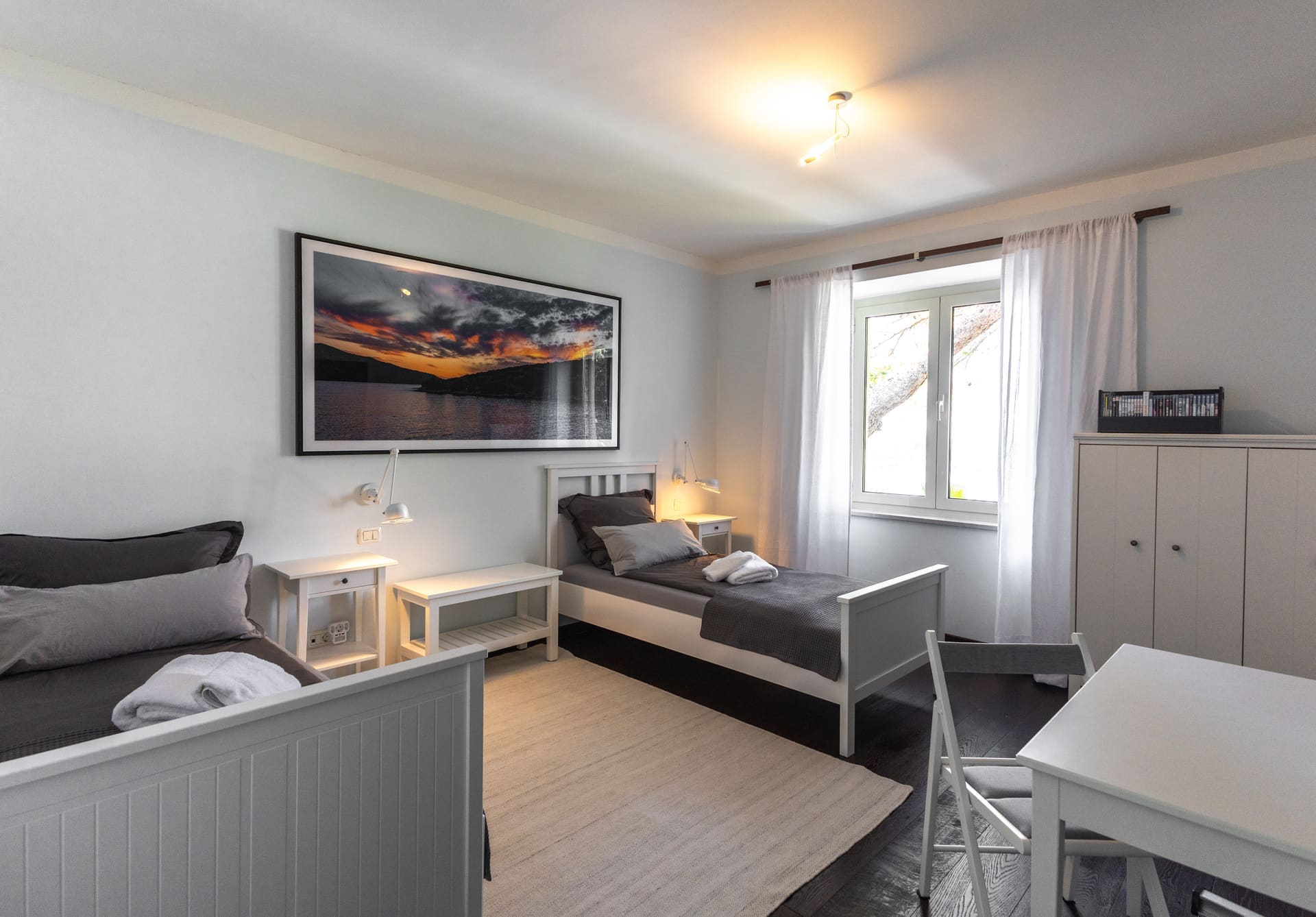 Schlafzimmer 3 der Villa Šolta