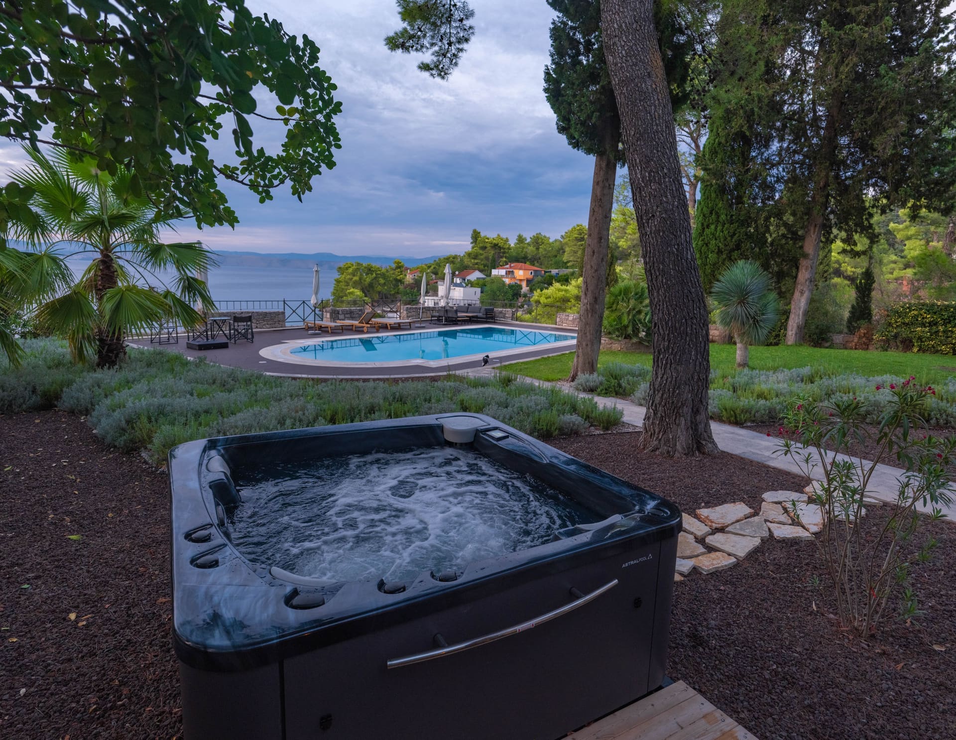 Whirlpool der Villa Šolta